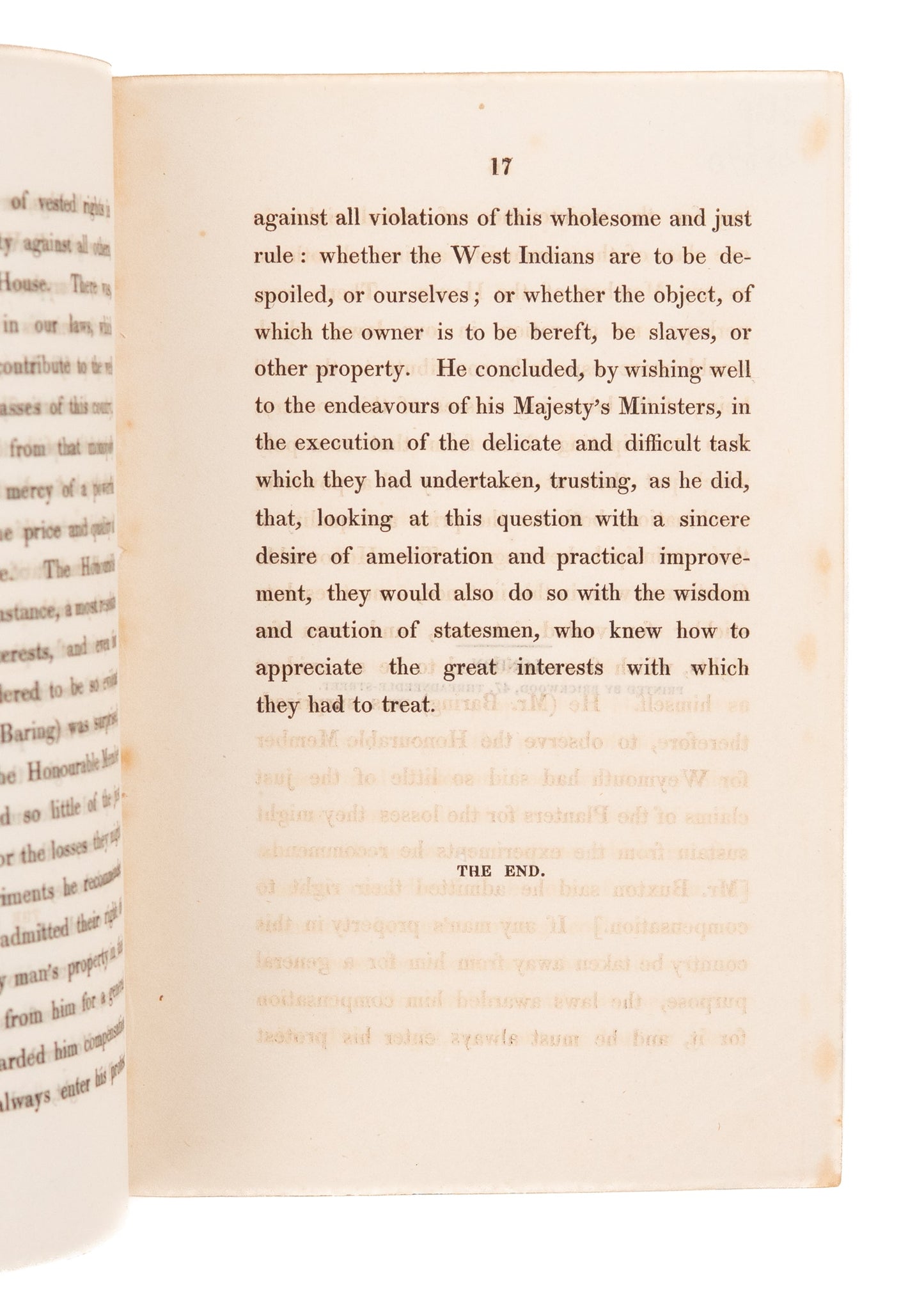 1823 THOMAS FOWELL BUXTON. Pro-Slavery - Anti-Abolition Document Owned by the Most Notorious Slave Owner in England.