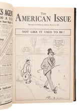 Load image into Gallery viewer, 1915 ANTI-SALOON LEAGUE. Entire Year of Prohibition - Anti-Liquor Periodical.
