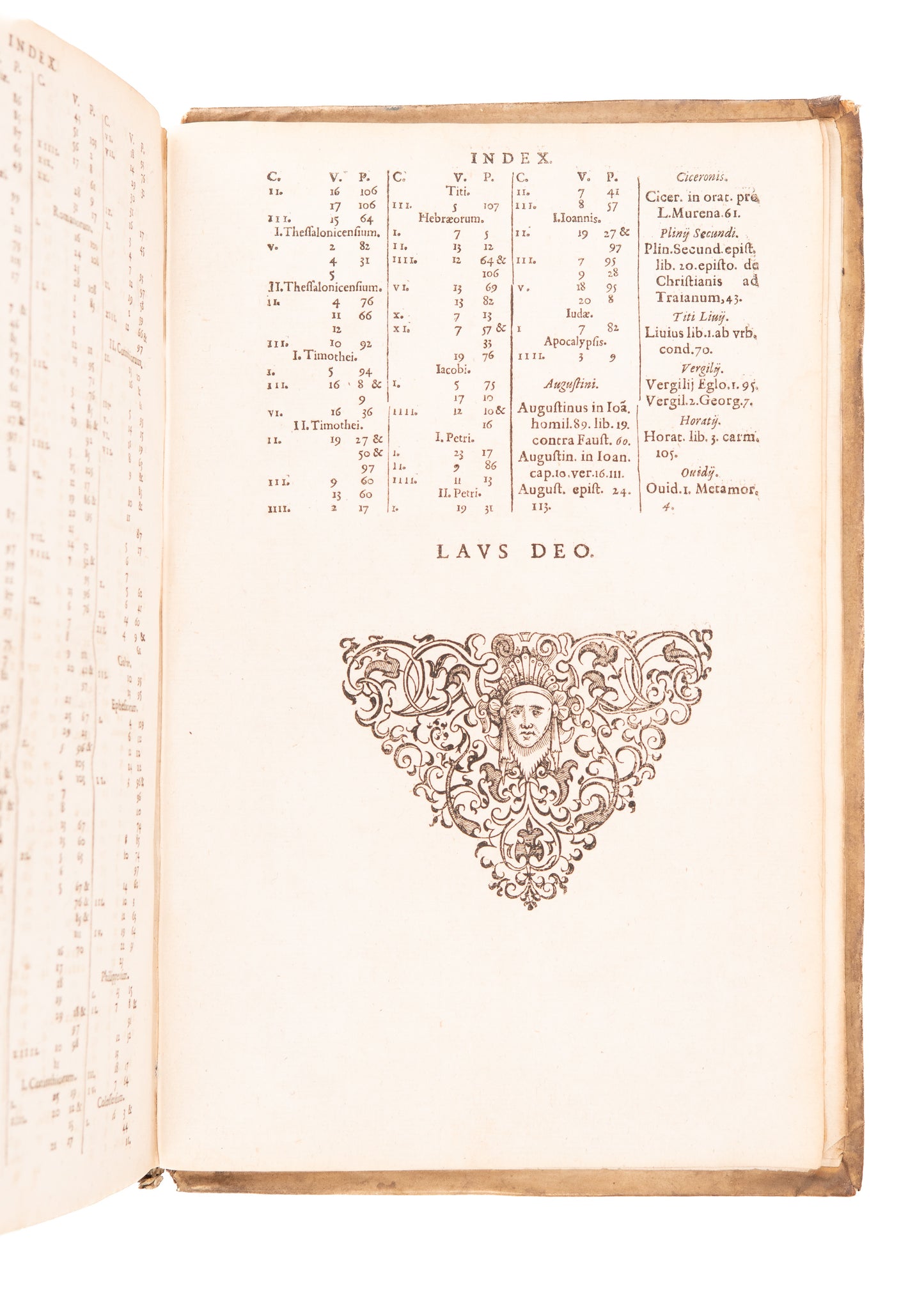 1578-1611 JOHN CALVIN. In Librvm Psalmorvm. & Praelectiones in Ezechielis Prophetae.