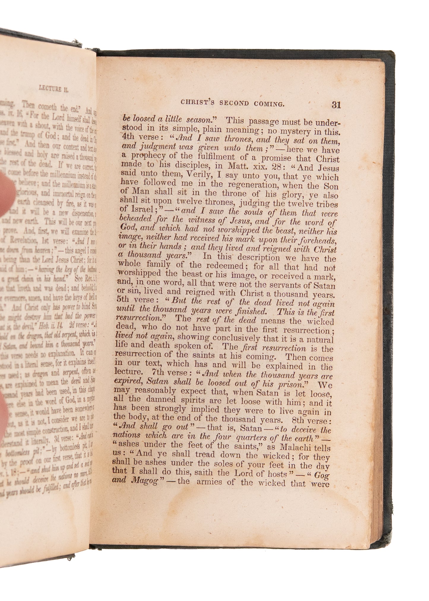 1840 WILLIAM MILLER. Scripture Evidence of the Second Coming in 1843 - Great Disappointment