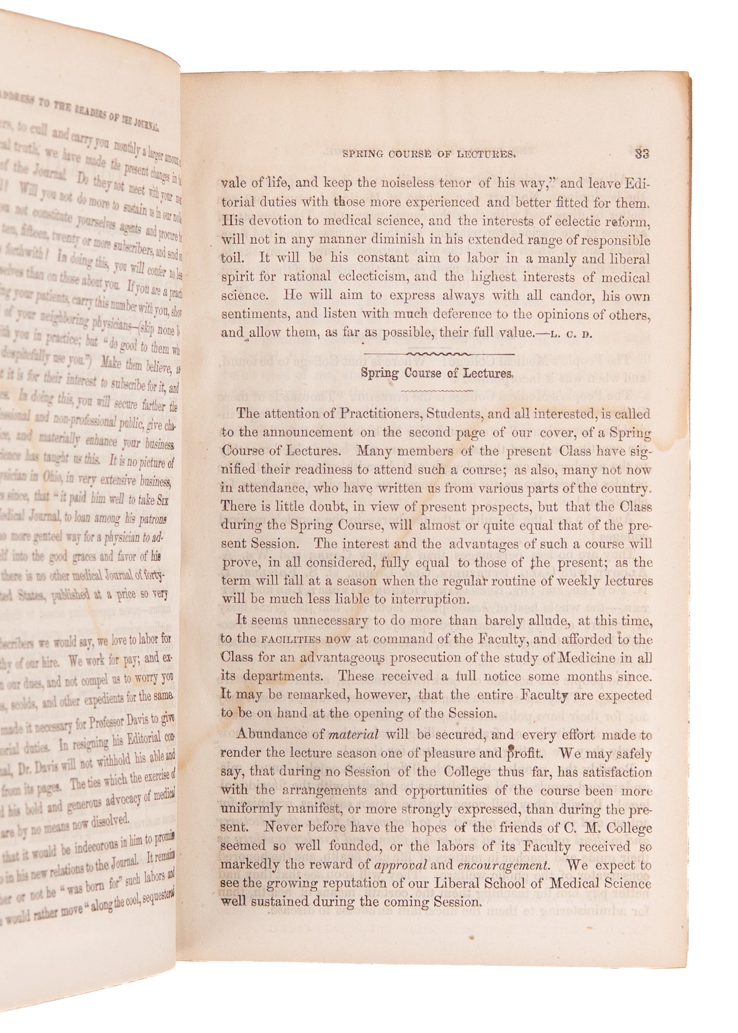 1852 ALTERNATIVE MEDICINE. Female Medical Pioneers, Native American Herbalism, &c.