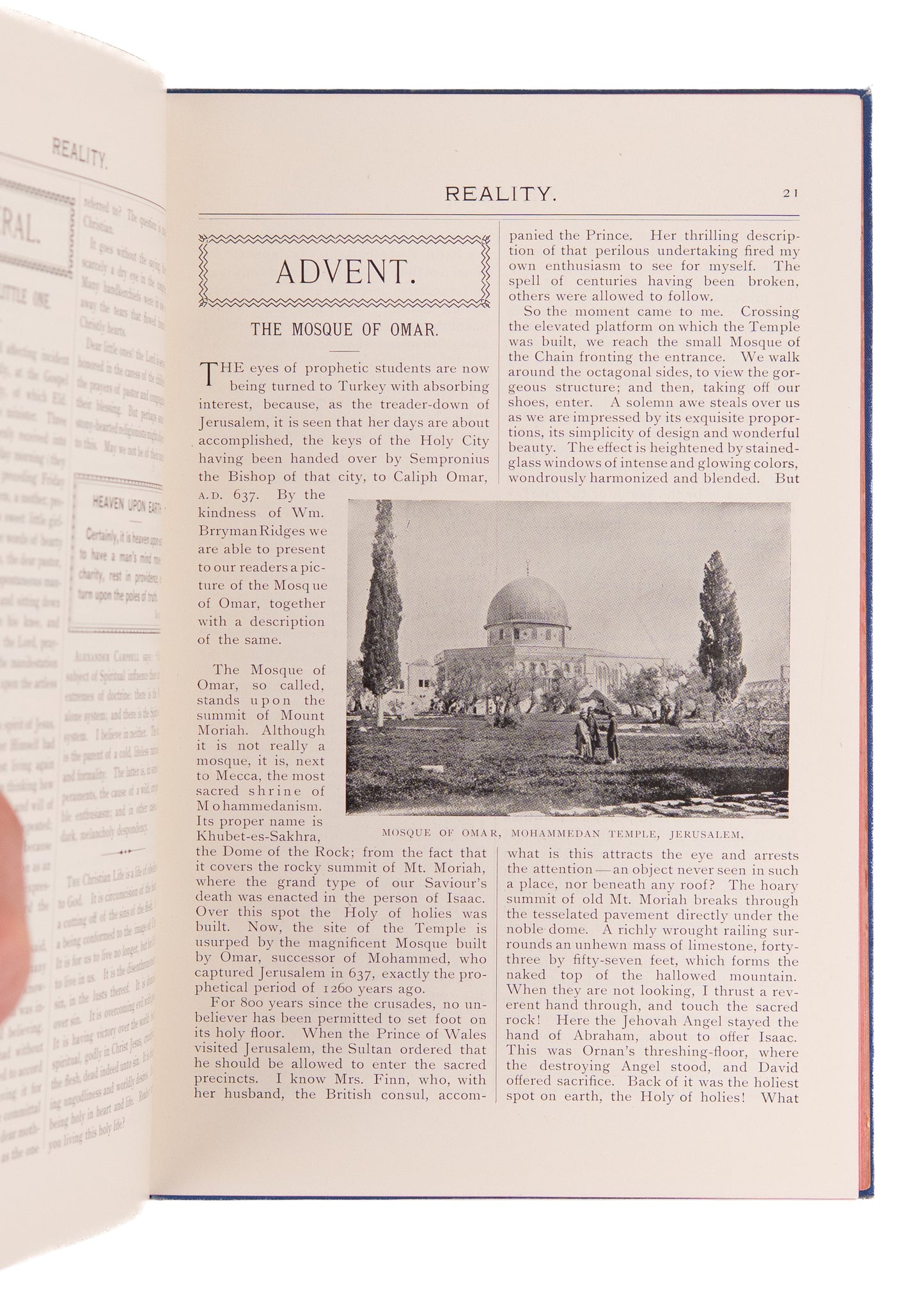 1897 AZUSA STREET CONTEXT. Reality Magazine - Acts of Holy Spirit in the World