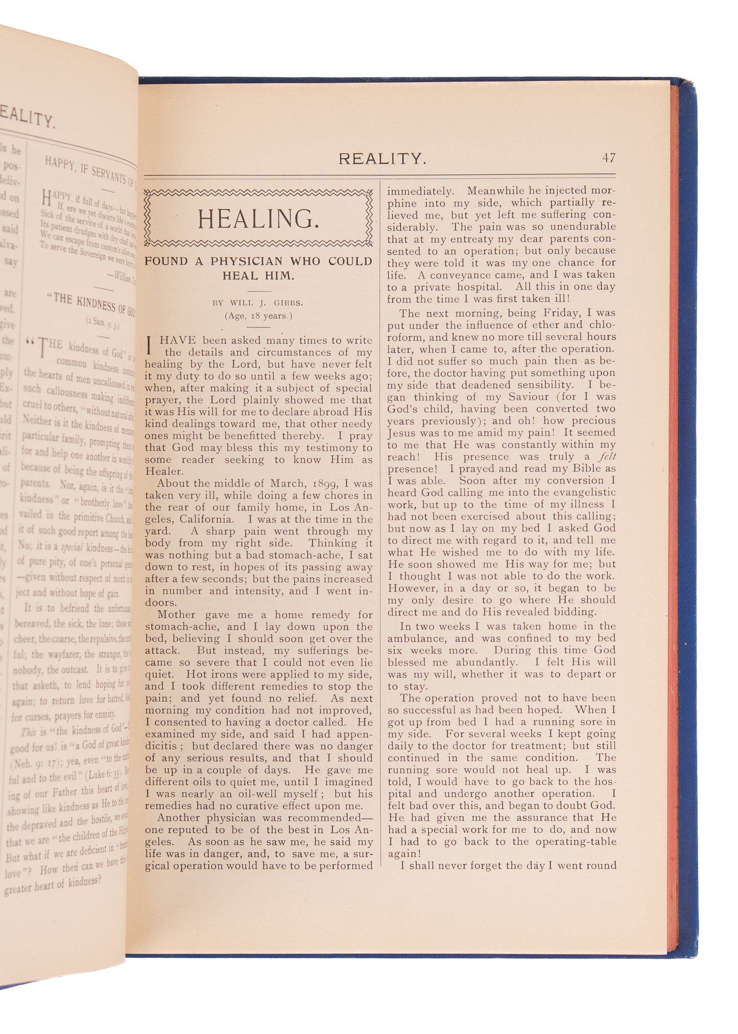 1900 AZUSA STREET CONTEXT. Reality Magazine - Acts of Holy Spirit in the World