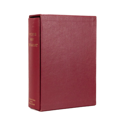1388 / 1986 JOHN WYCLIFFE. Limited Edition - First Exact Facsimile of the English Bible.