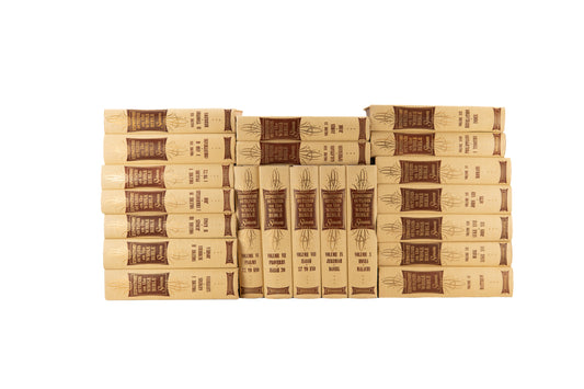1956 CHARLES SIMEON. Expository Outlines on the Whole Bible. 21 Volumes. Rare.