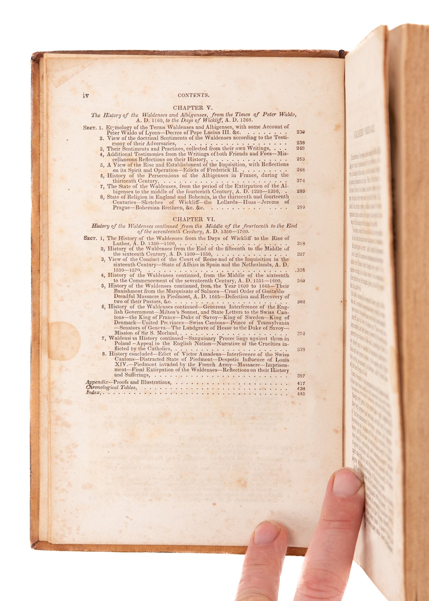 1837 WALDENSIANS. The History of the Waldenses & Albigenses - Freewill Baptist Imprint.