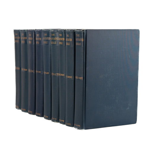 1913 A. C. GAEBELEIN. The Annotated Bible. A Prophetic - Dispensational Commentary in 9 Volumes.