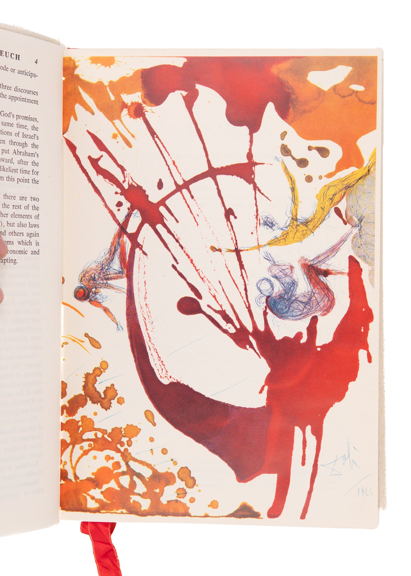 1970 SALVADOR DALI - J. R. R. TOLKIEN. The Jerusalem Bible with Full Color Plates by Dali.