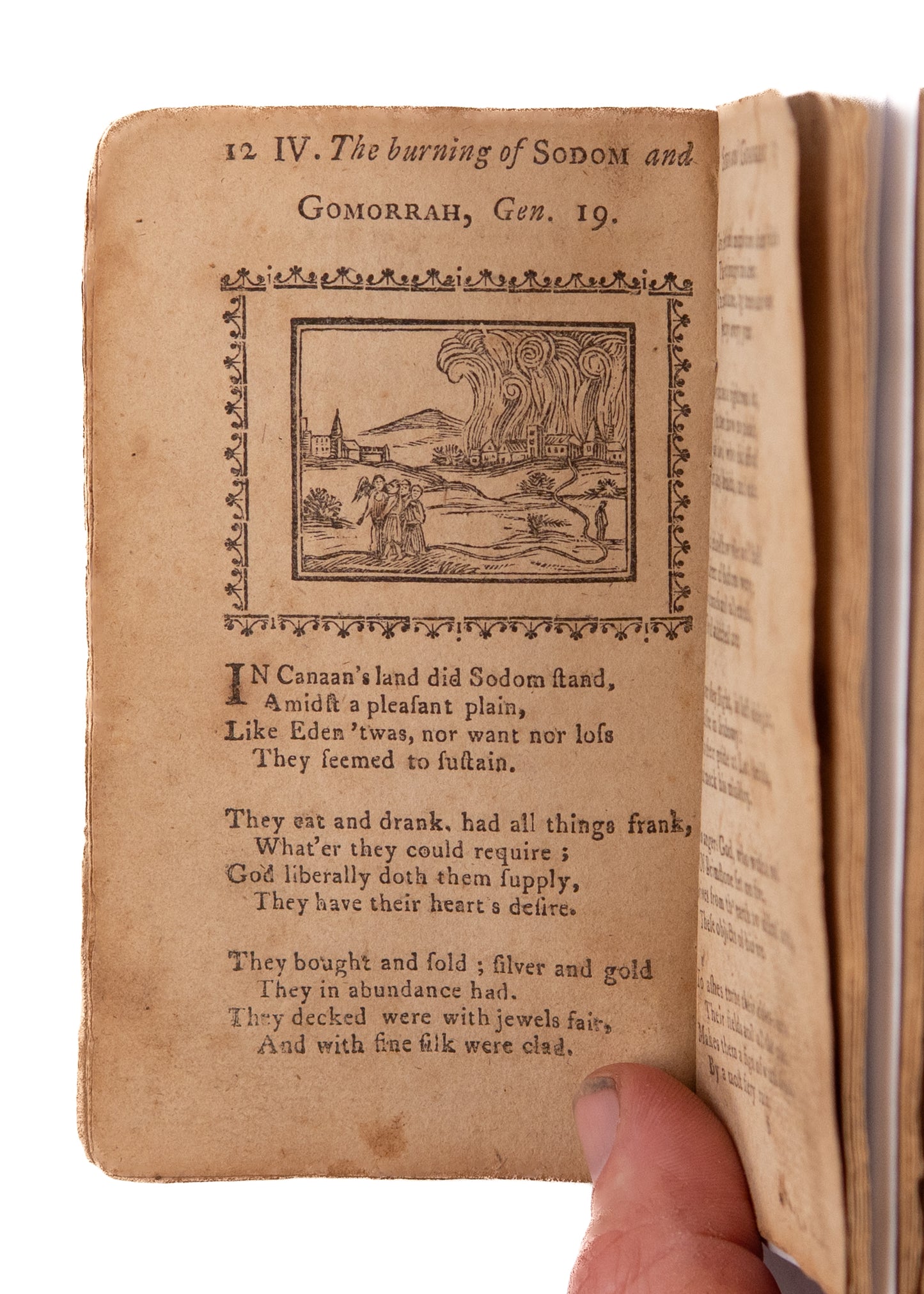 1791 ALEXANDER ANDERSON WOODCUTS. Youth's Divine Pastime. The Only Complete Example Extant.
