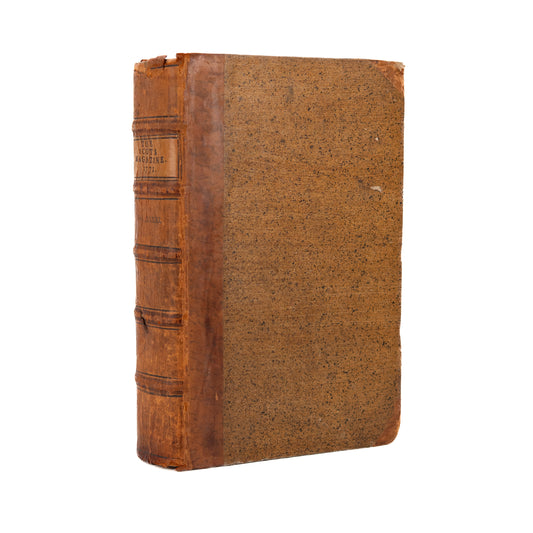 1771 SCOTS MAGAZINE. George Whitefield, Freedom of the Press, American Revolution, Slavery.