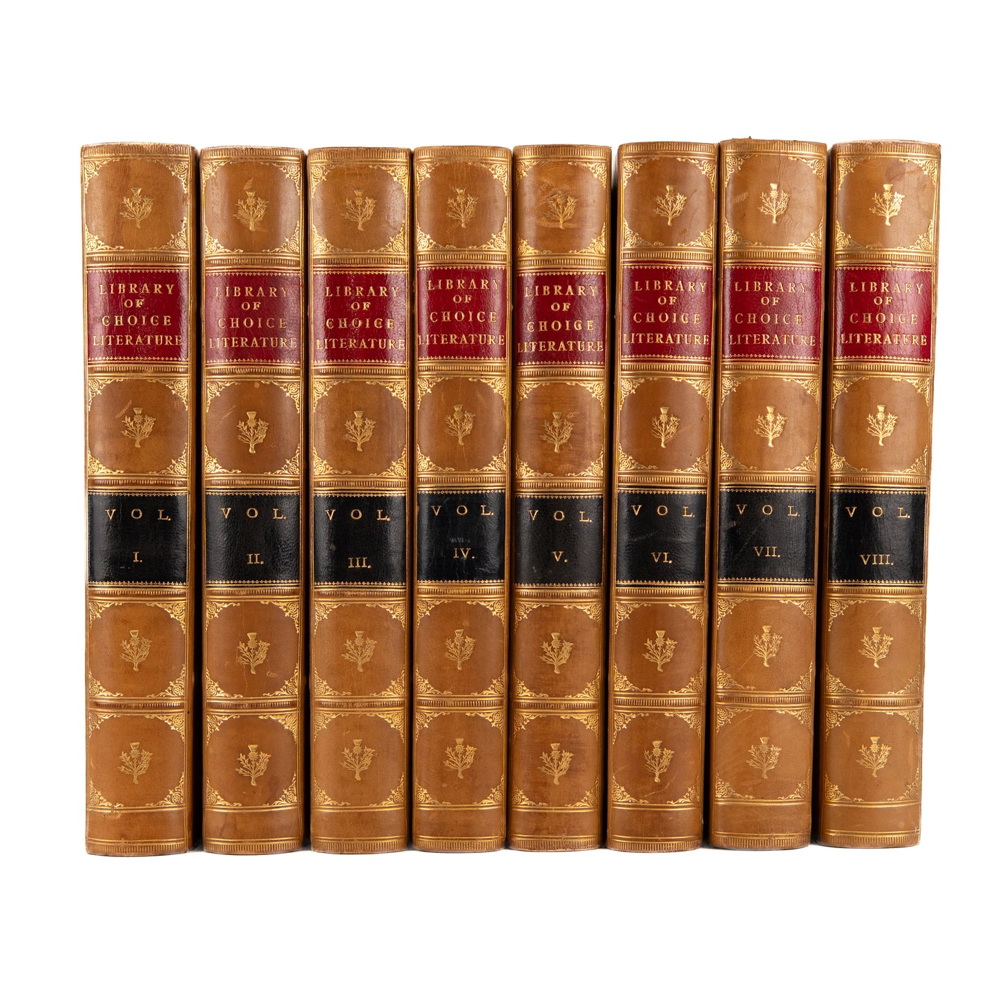 1882 LIBRARY OF CHOICE LITERATURE. William Blake, Mark Twain, George MacDonald, Thomas Jefferson, &c
