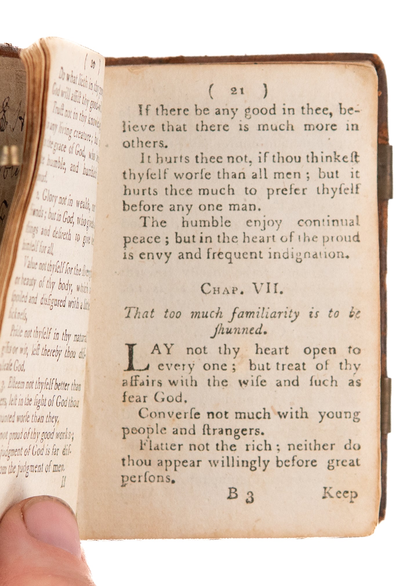 1788 JOHN WESLEY. Charming Pocket Edition of Wesley's First Published Book - Rare Methodism.