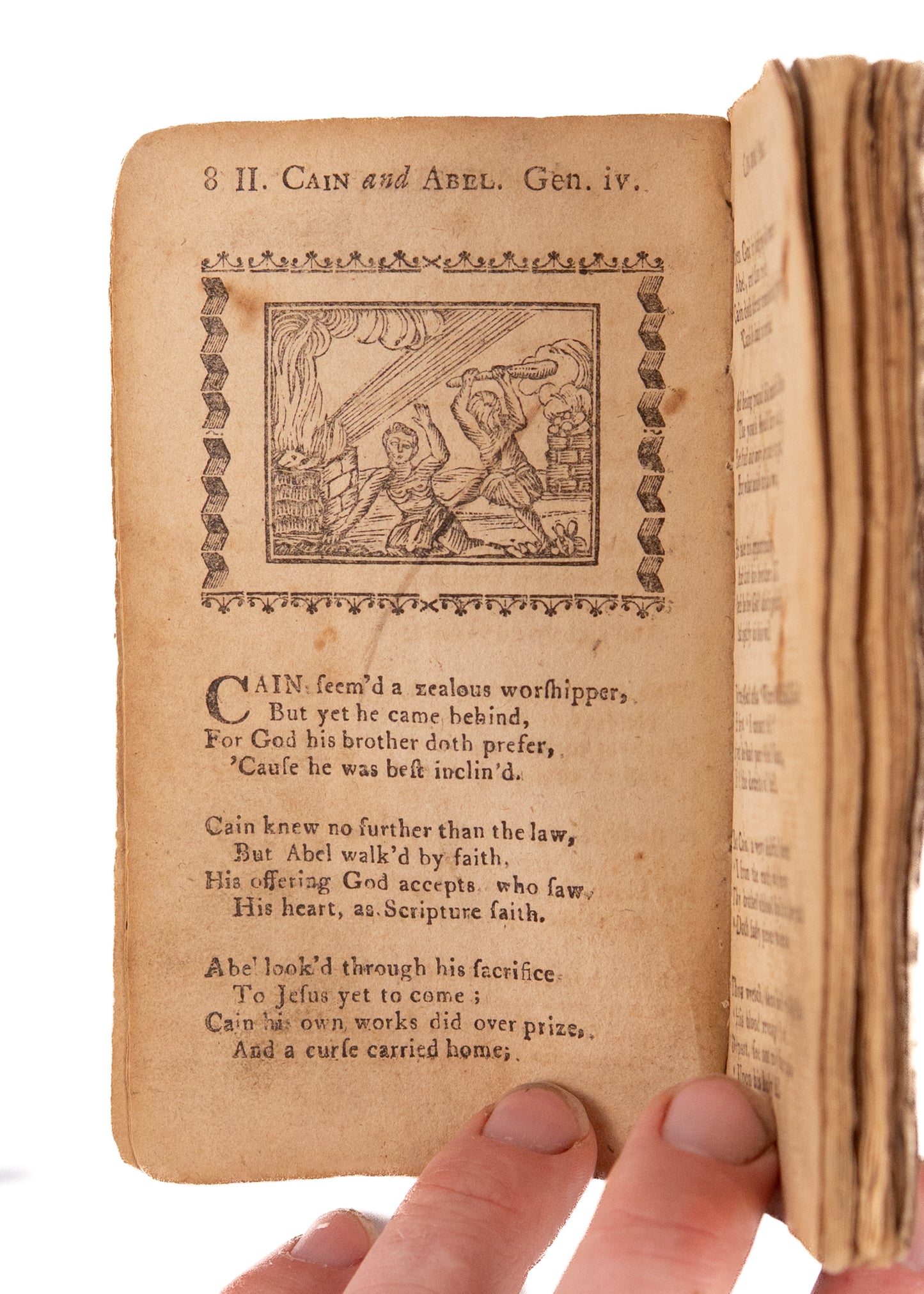 1791 ALEXANDER ANDERSON WOODCUTS. Youth's Divine Pastime. The Only Complete Example Extant.