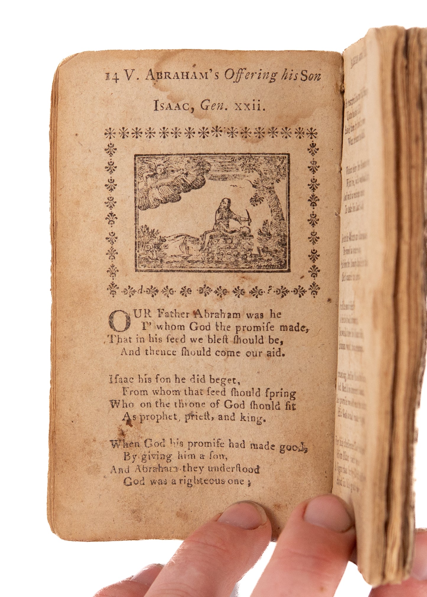 1791 ALEXANDER ANDERSON WOODCUTS. Youth's Divine Pastime. The Only Complete Example Extant.