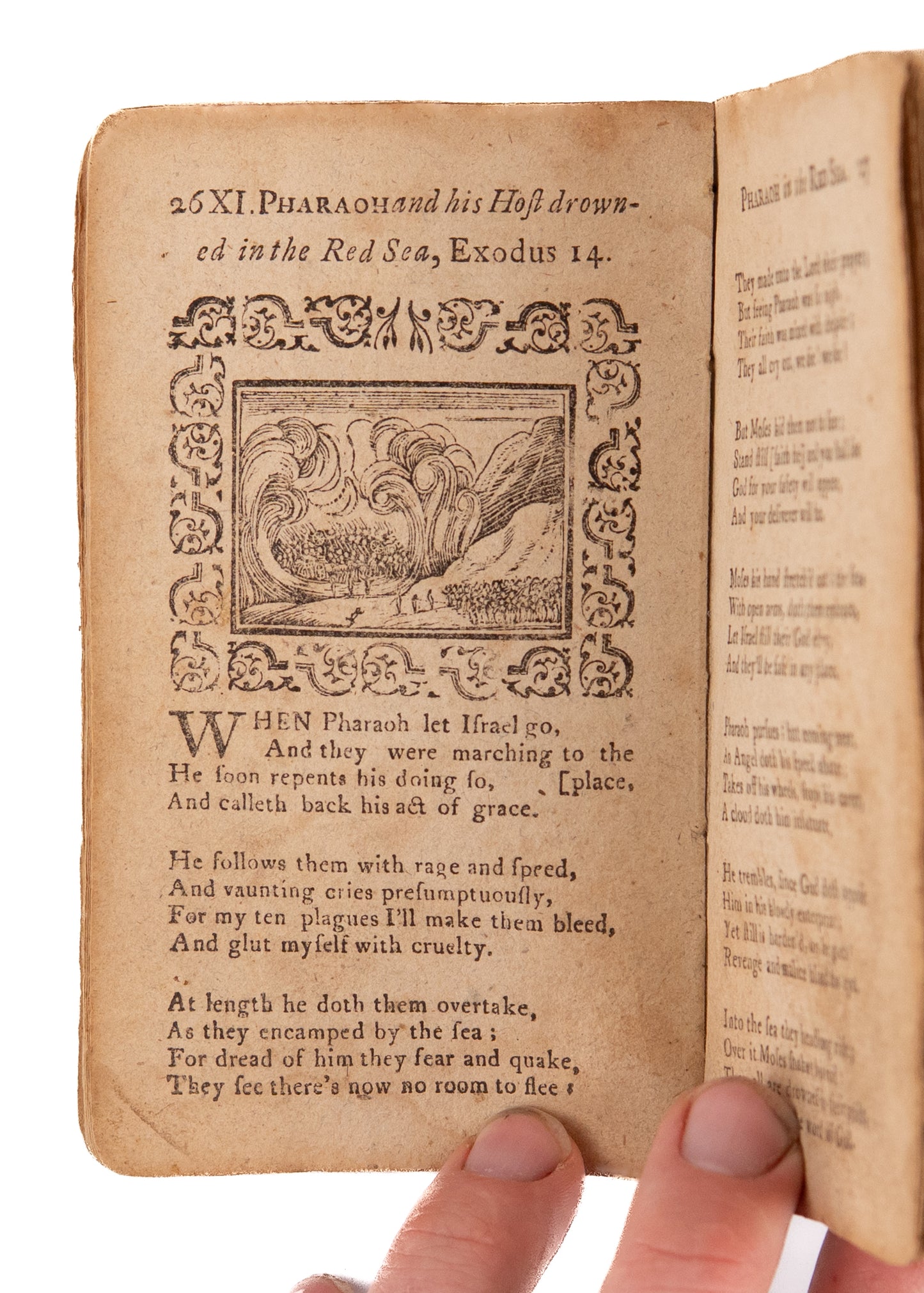 1791 ALEXANDER ANDERSON WOODCUTS. Youth's Divine Pastime. The Only Complete Example Extant.