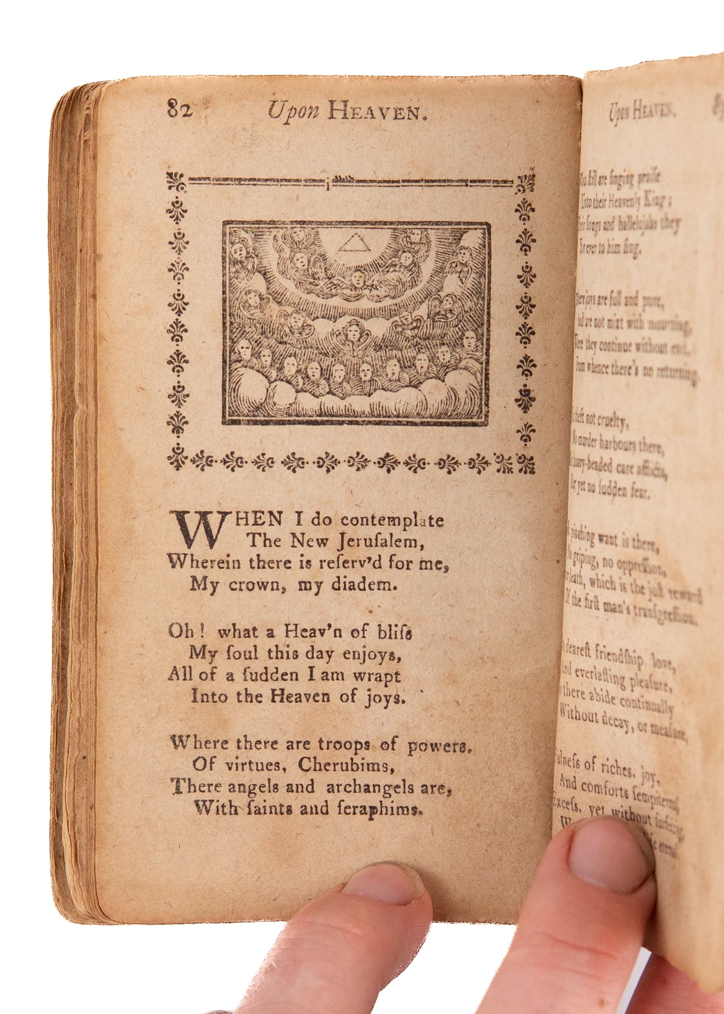1791 ALEXANDER ANDERSON WOODCUTS. Youth's Divine Pastime. The Only Complete Example Extant.