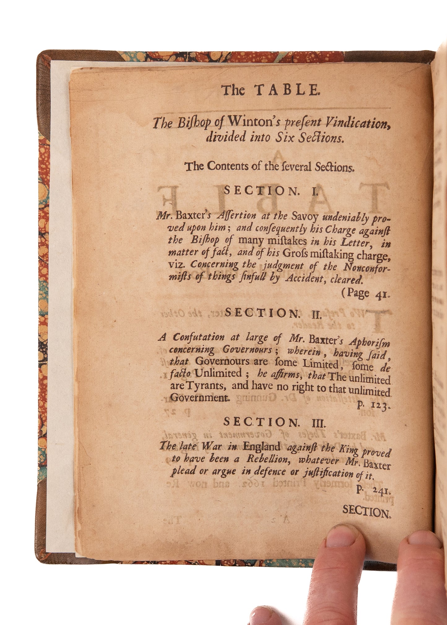 1683 RICHARD BAXTER. Rare Attack on Richard Baxter - Savoy Conference and Act of Uniformity.