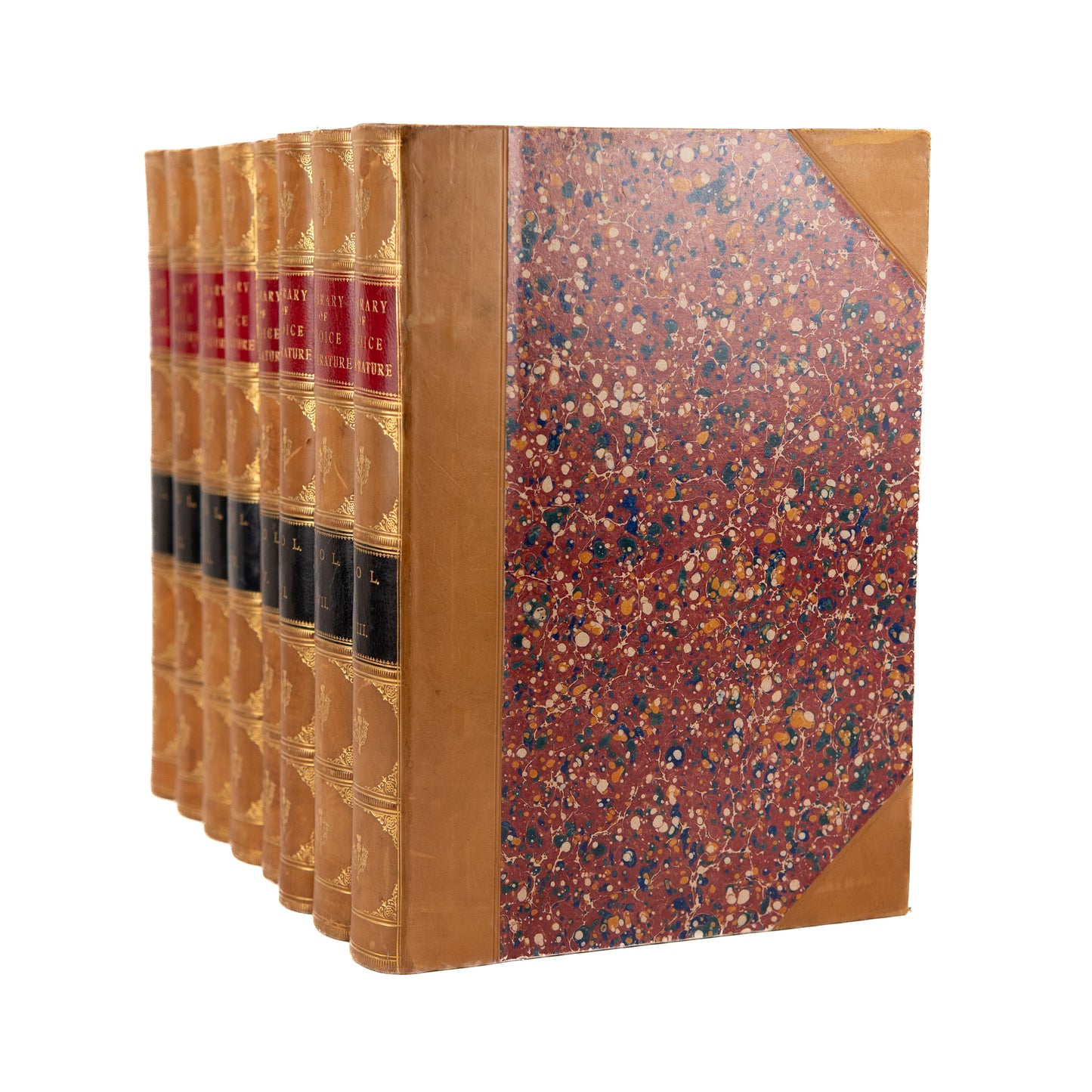 1882 LIBRARY OF CHOICE LITERATURE. William Blake, Mark Twain, George MacDonald, Thomas Jefferson, &c