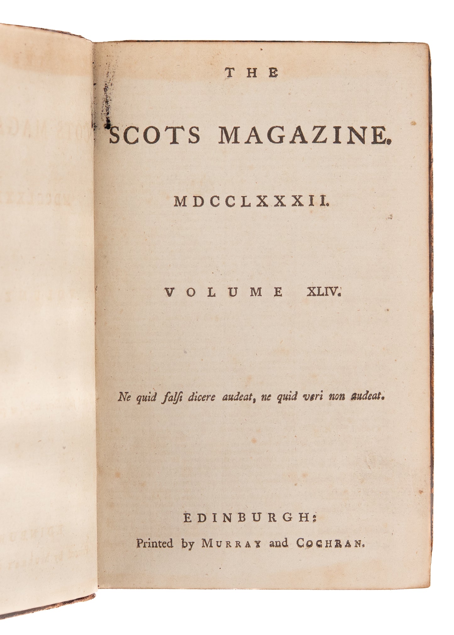 1782 SCOTS MAGAZINE. George Washington, American Revolution, The Education of Women, Suffrage &c