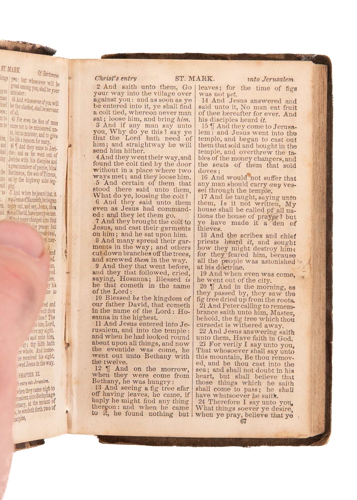 1855 THE NEW TESTAMENT. Copy Gifted Onboard the Largest Slave Cotton & Emigrant Ship in America.