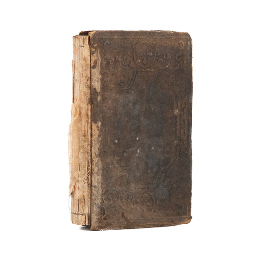 1855 THE NEW TESTAMENT. Copy Gifted Onboard the Largest Slave Cotton & Emigrant Ship in America.