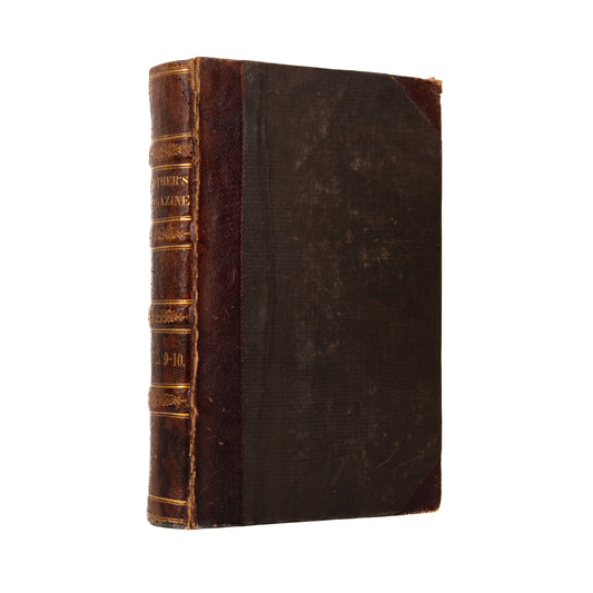 1841 & 1842 MOTHER'S MAGAZINE. Significant Magazine of the "New Motherhood" and Idealized Femininity