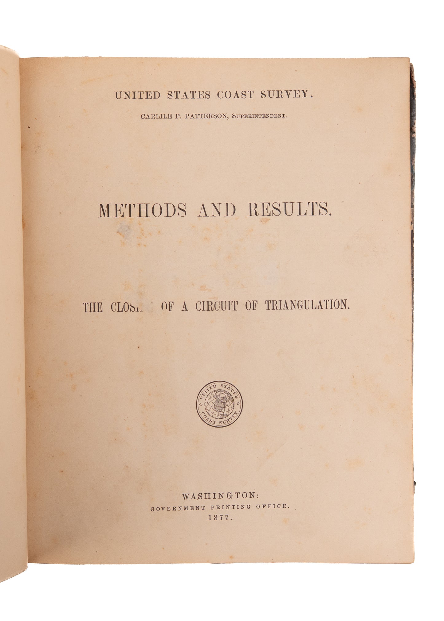 1877 U. S. SURVEY SAMMEBLAND. 20 + Reports on California, Monomy, Maps, & Cartographic Technology