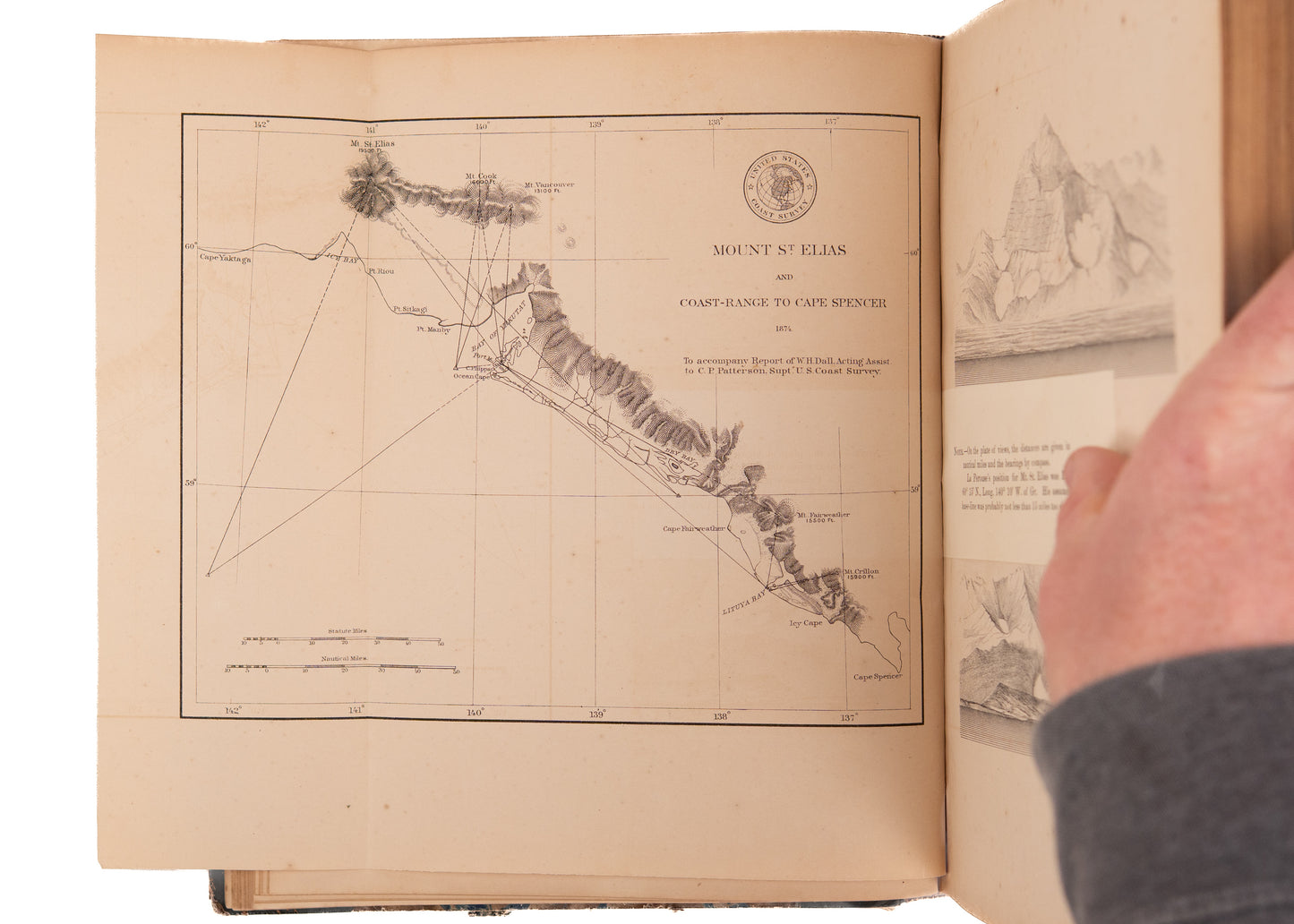 1877 U. S. SURVEY SAMMEBLAND. 20 + Reports on California, Monomy, Maps, & Cartographic Technology