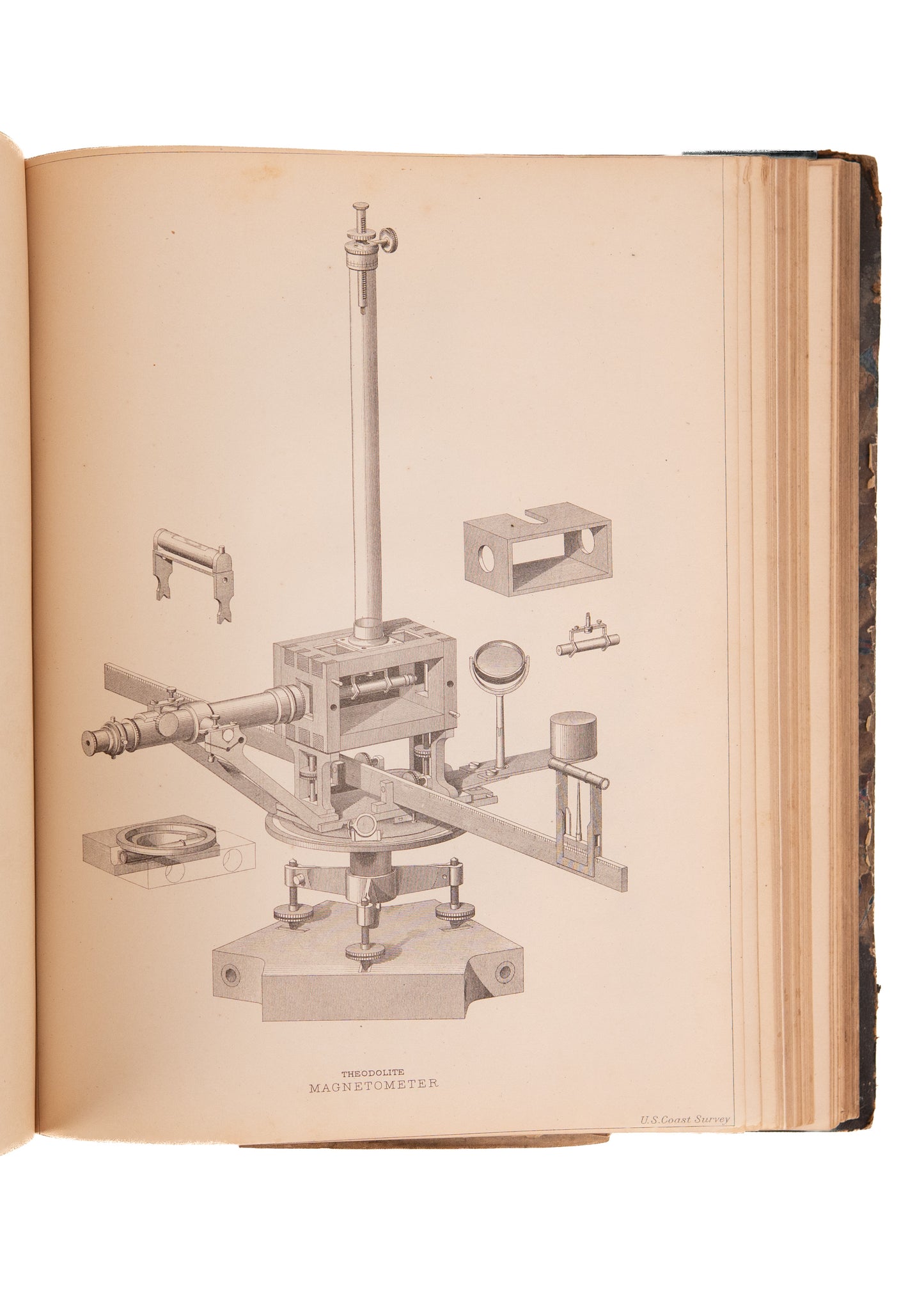 1877 U. S. SURVEY SAMMEBLAND. 20 + Reports on California, Monomy, Maps, & Cartographic Technology