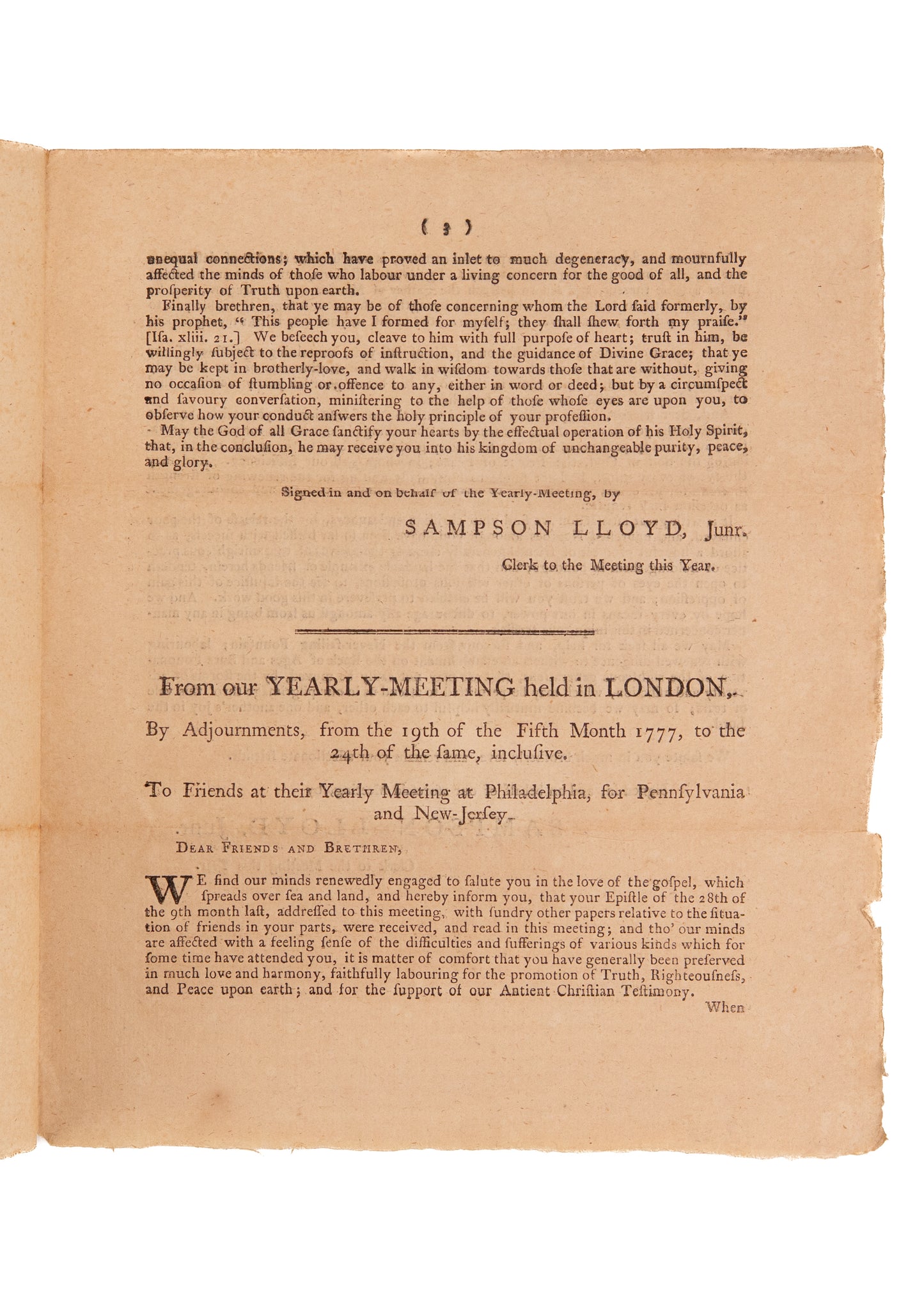 1777 PACIFISM & AMERICAN REVOLUTION. American Revolution & the Quaker Crisis of Pacifist Conscience.