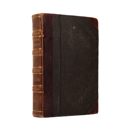 1847 & 1848 MOTHER'S MAGAZINE. Significant Magazine of the "New Motherhood" and Idealized Femininity