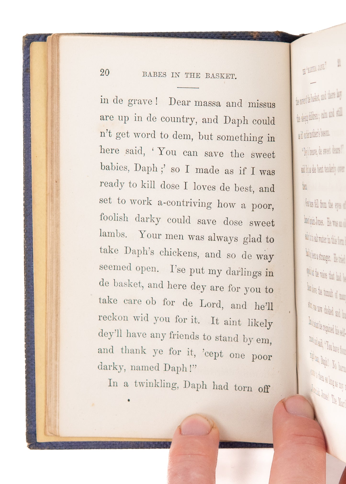1859 FUGITIVE SLAVE. Negro Woman Rescues White Children from Slave Riots.  Rare!