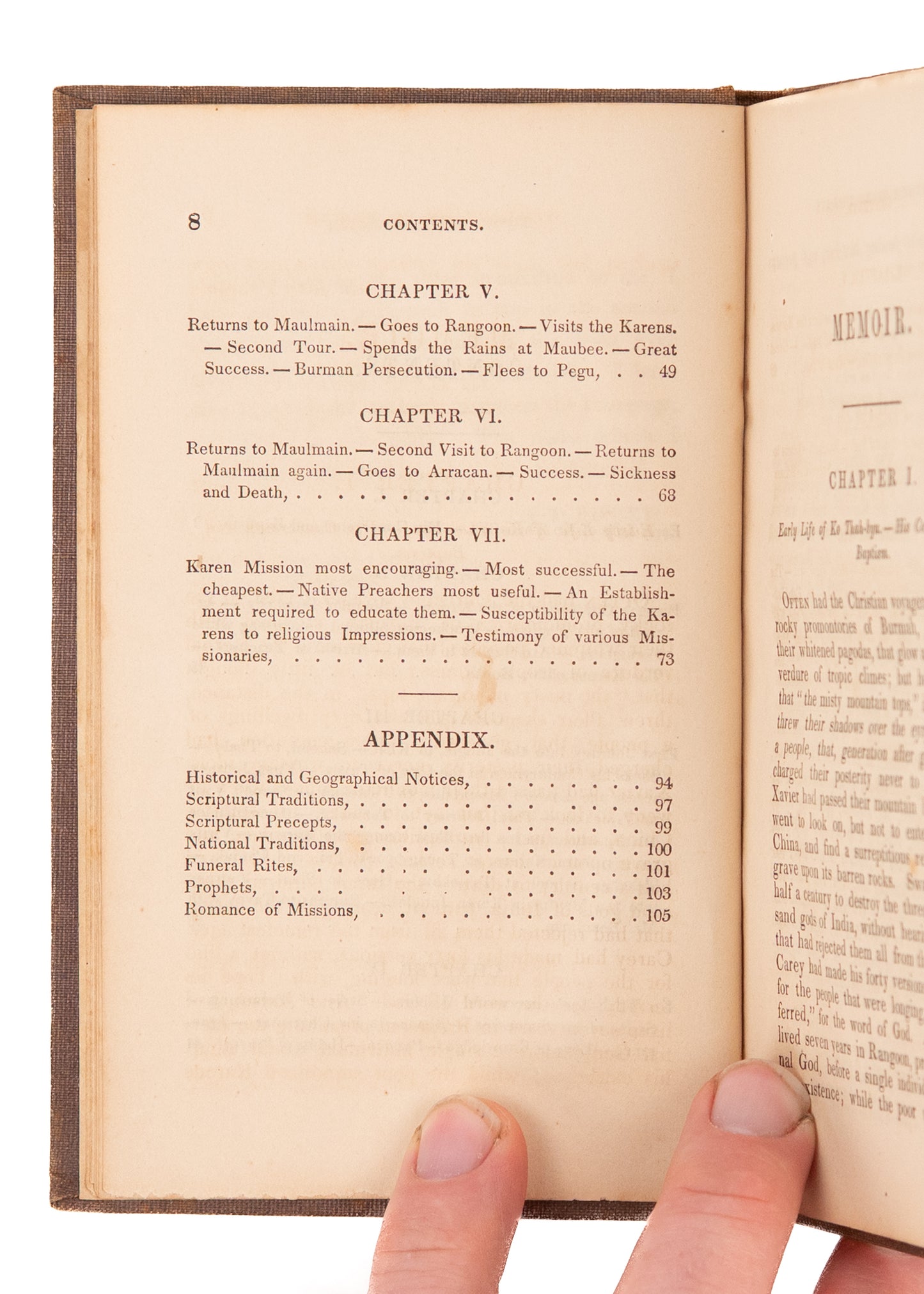 1861 ADONIRAM JUDSON. Ko Thah Buy. The Karen Apostle & First Convert of Adoniram Judson.