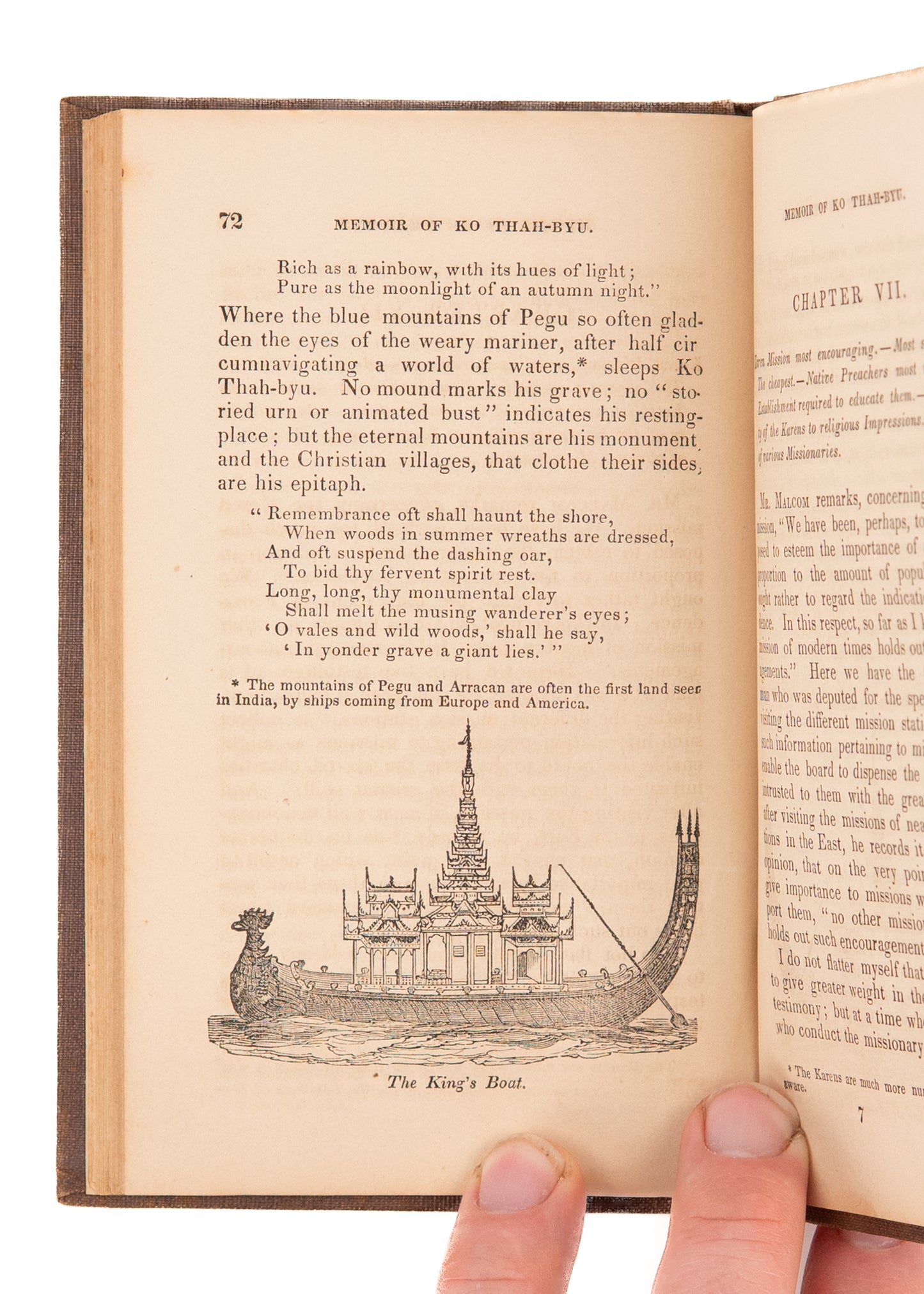 1861 ADONIRAM JUDSON. Ko Thah Buy. The Karen Apostle & First Convert of Adoniram Judson.