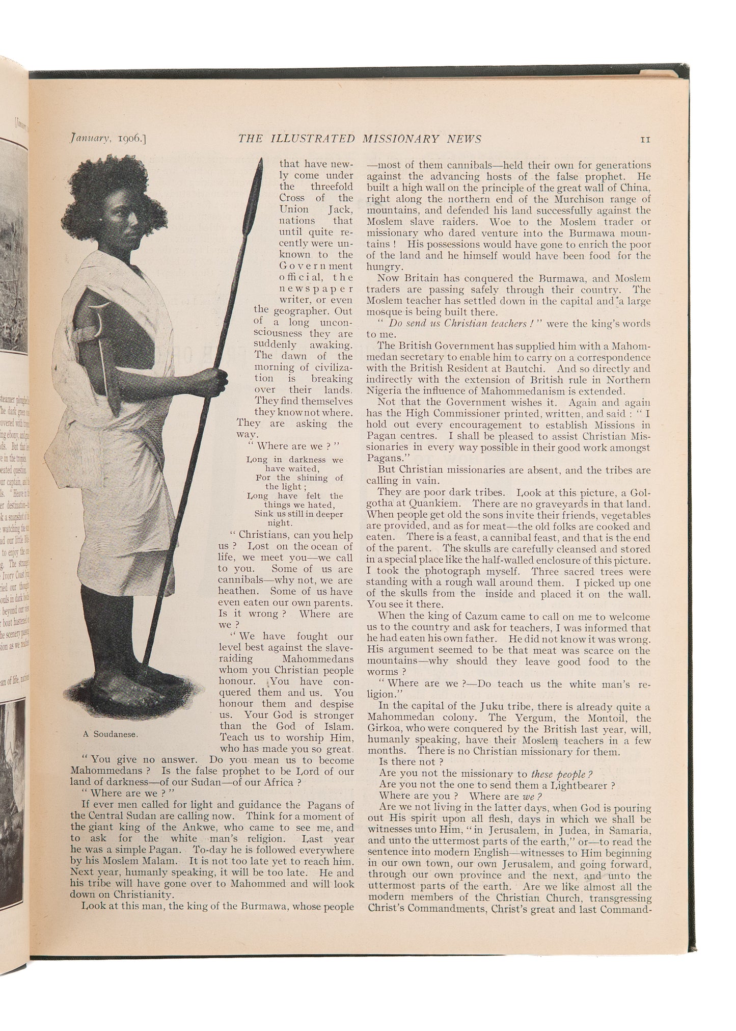 1906 AMY WILSON-CARMICHAEL &c. Illustrated Missionary News. Indian Revival, Chinese Martyrs, &c.