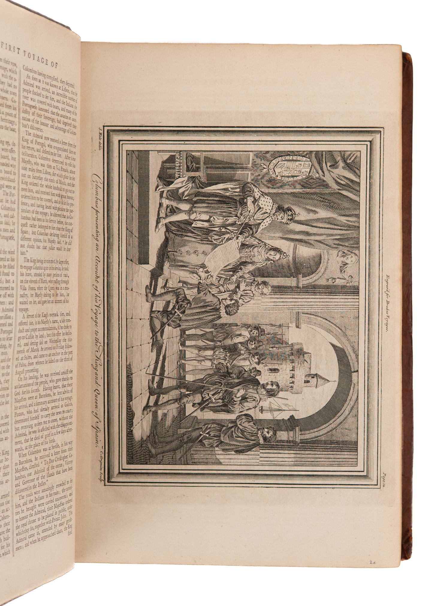 1768 DRAKE'S TRAVELS. Superb Extra-Illustrated Folio Retaining All 9 Maps & 54 + Engraved Plates.