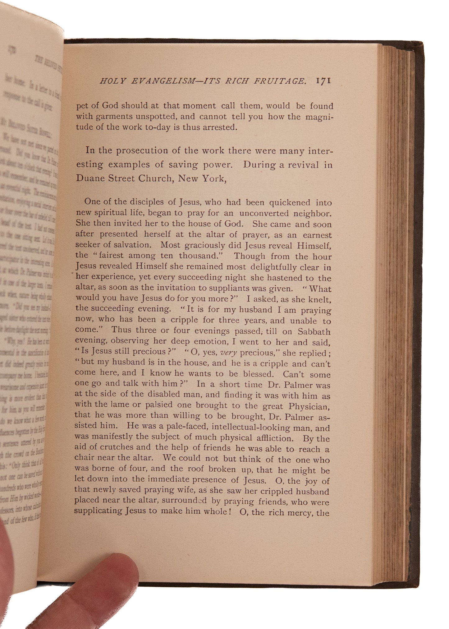 1884 PHOEBE PALMER - HOLINESS. Life of Walter C. Palmer, the Beloved Physician & Holiness Publisher