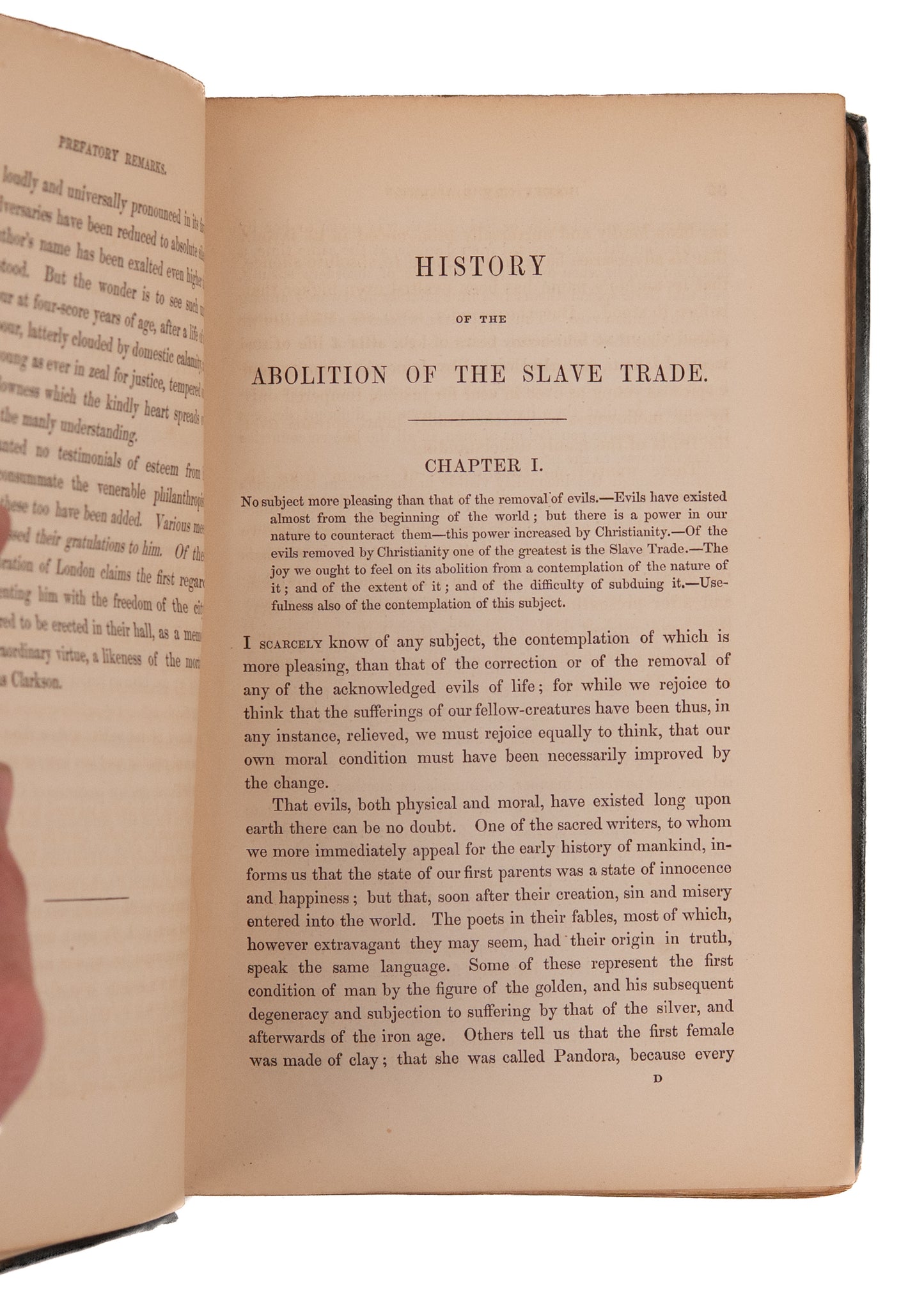 1839 THOMAS CLARKSON. History of the Abolition of the African Slave Trade. Rare Illustrated Edition.