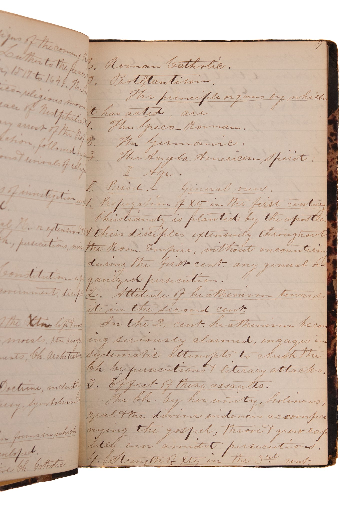 1850 PRESBYTERIAN. 325pp MSs on Church History by Harriet Tubman Friend & Auburn Historian S. M. Hopkins.