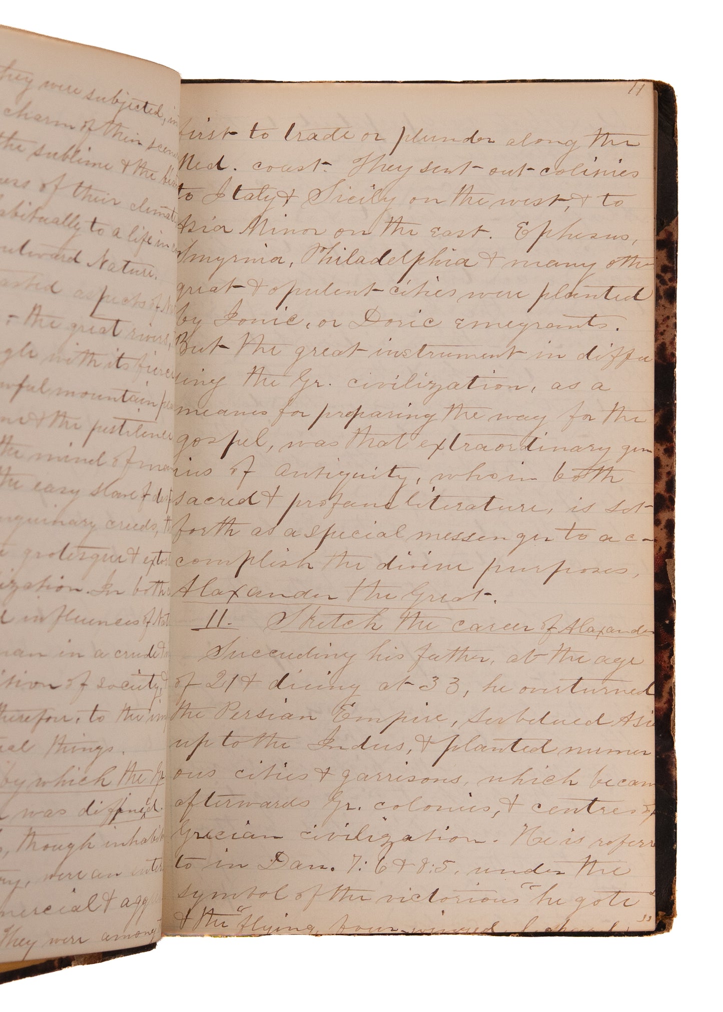 1850 PRESBYTERIAN. 325pp MSs on Church History by Harriet Tubman Friend & Auburn Historian S. M. Hopkins.