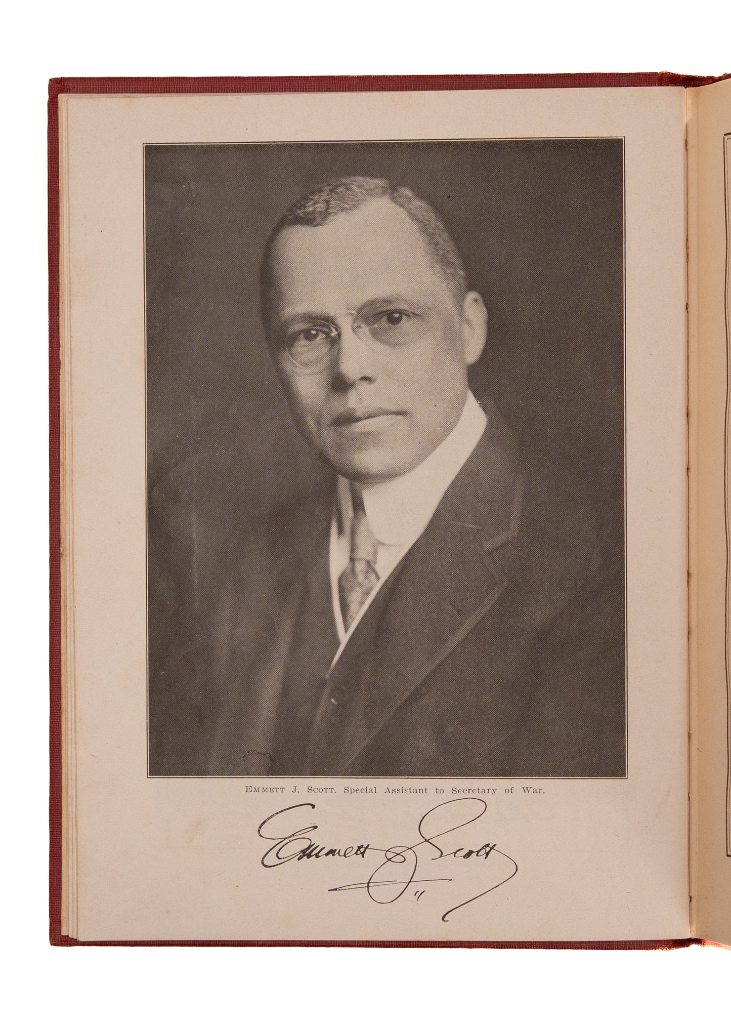 1919 NEGRO TROOPS WWI. Very Fine Salesman's Sample for Scott's Official History of Negro Soldiers