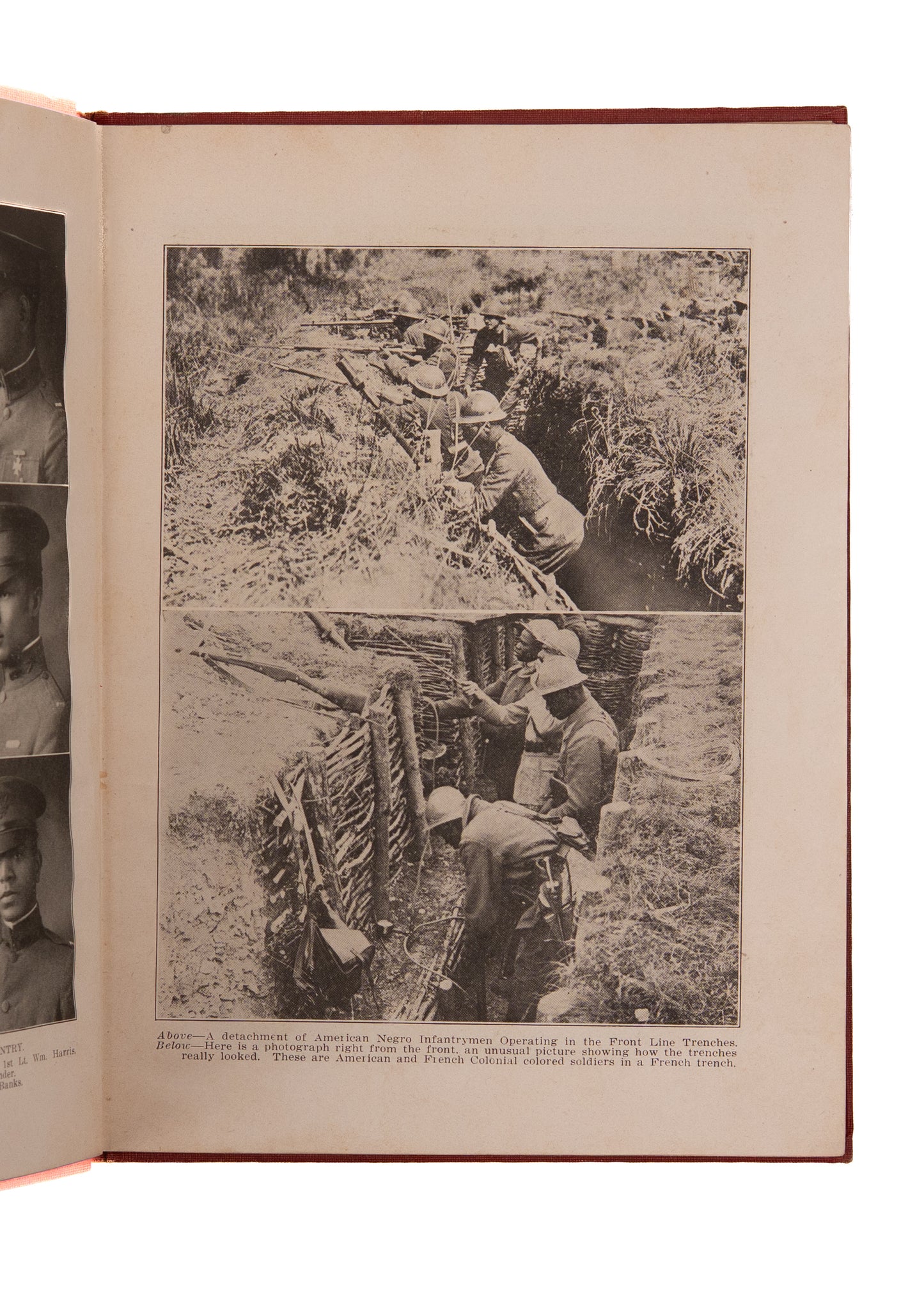 1919 NEGRO TROOPS WWI. Very Fine Salesman's Sample for Scott's Official History of Negro Soldiers