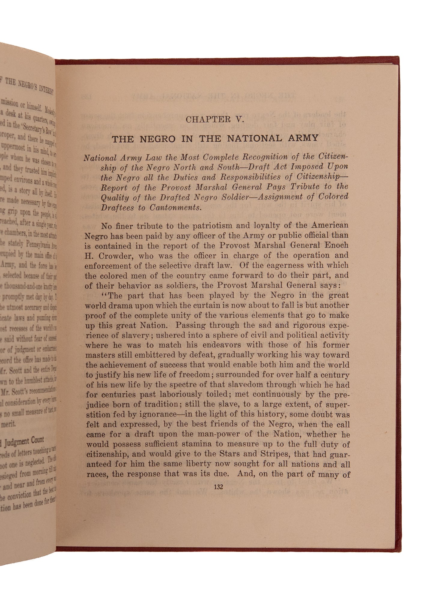 1919 NEGRO TROOPS WWI. Very Fine Salesman's Sample for Scott's Official History of Negro Soldiers