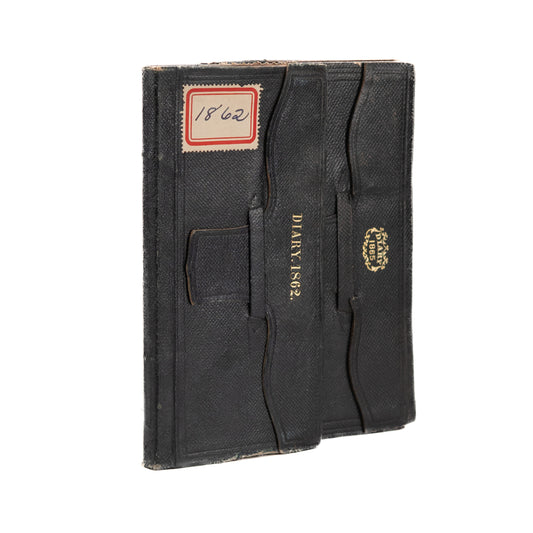 1862 & 1865 CIVIL WAR DIARIES. Cuyahoga County, Ohio Farmers - Soldiers' Aid Society, Lincoln's Funeral.