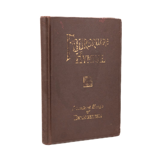 1940 AIMEE SEMPLE McPHERSON. The Foursquare Hymnal - Beautifully Autographed by the Evangelist Herself.