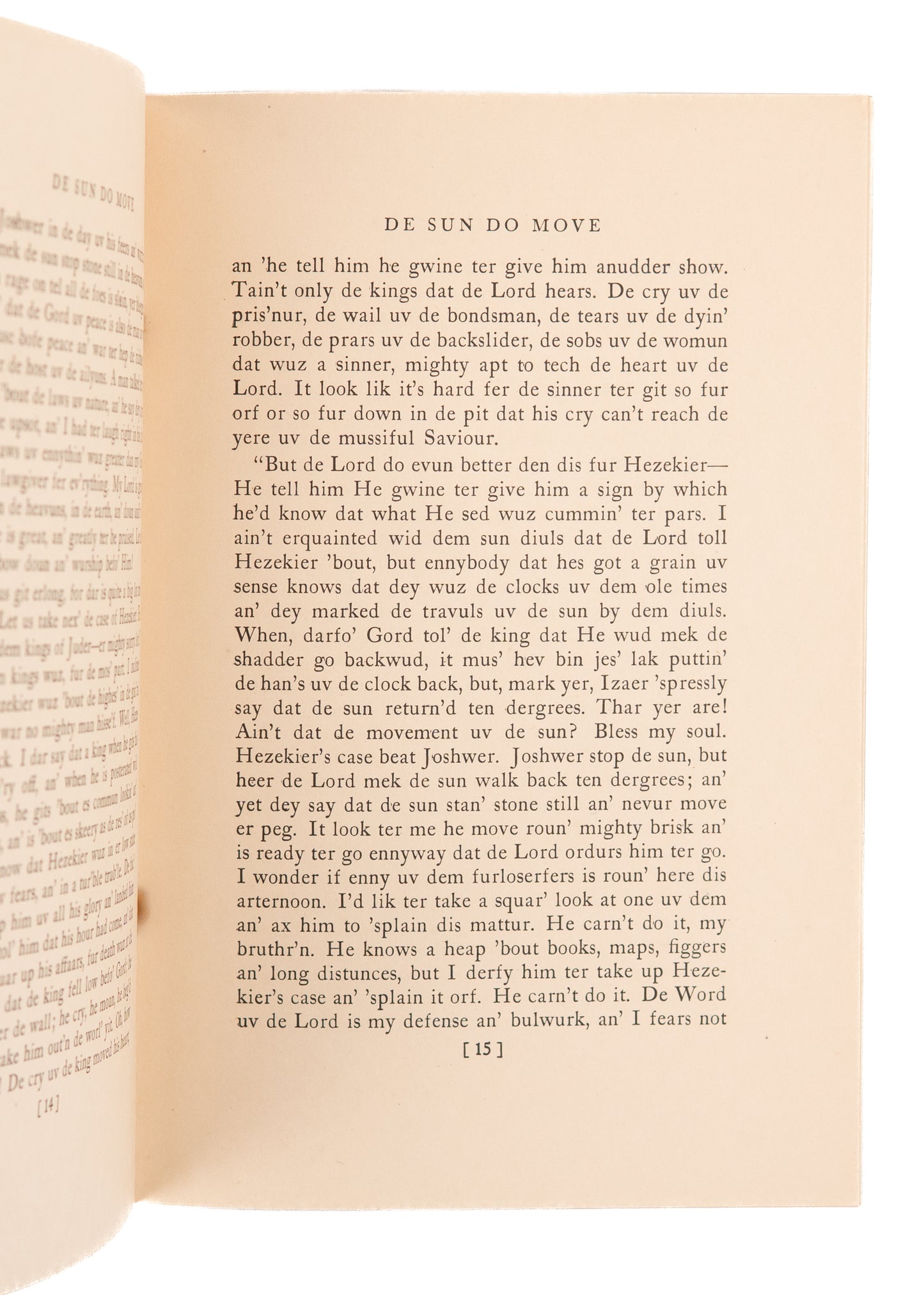 1930 JOHN J. JASPER. De Sun Do Move. Famous Sermon by Most Influential Black Preacher in America.