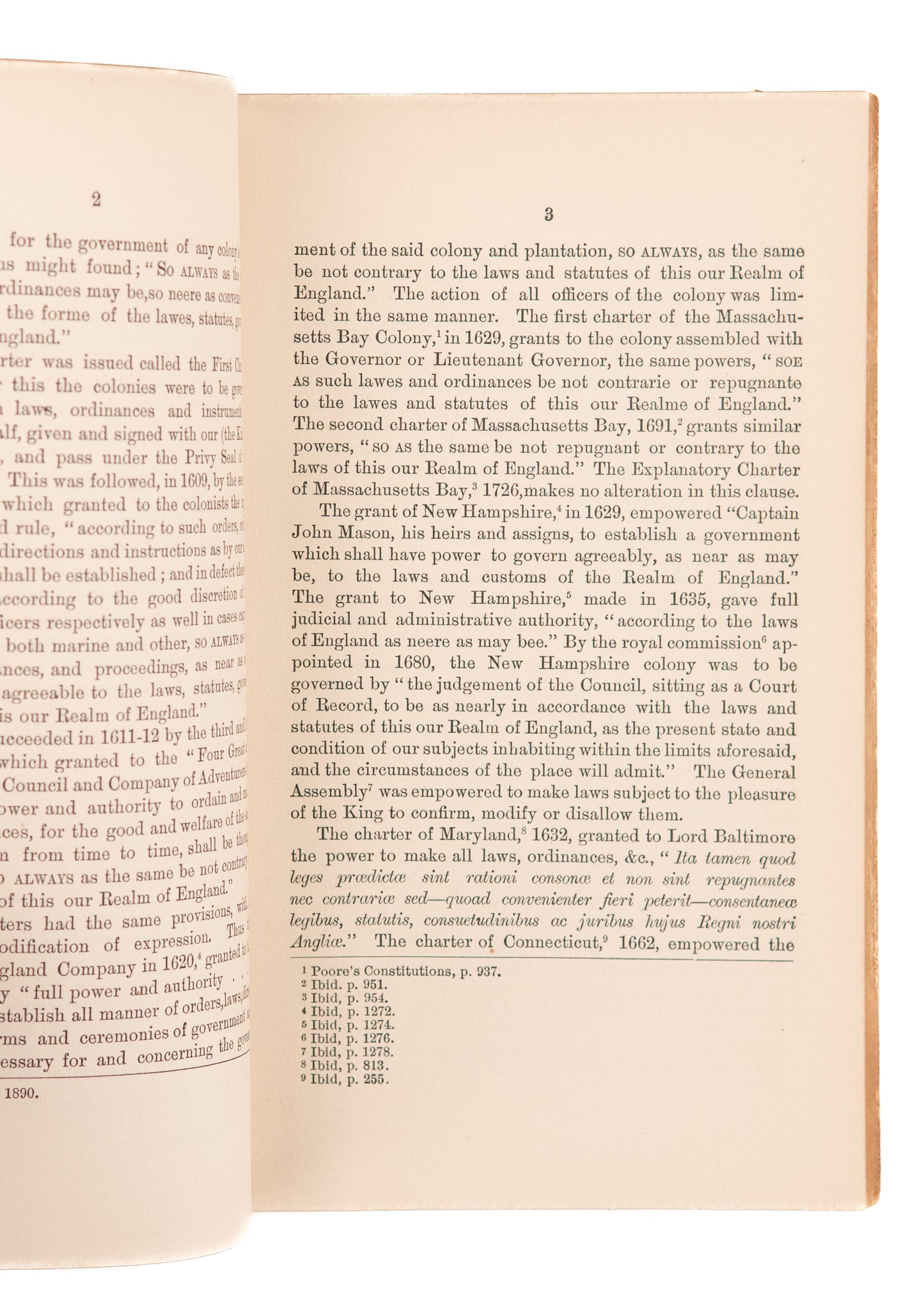 1905 VIRGINIA SLAVERY. Academic Work on Status of the "Negro" Population in Colonial Virginia.