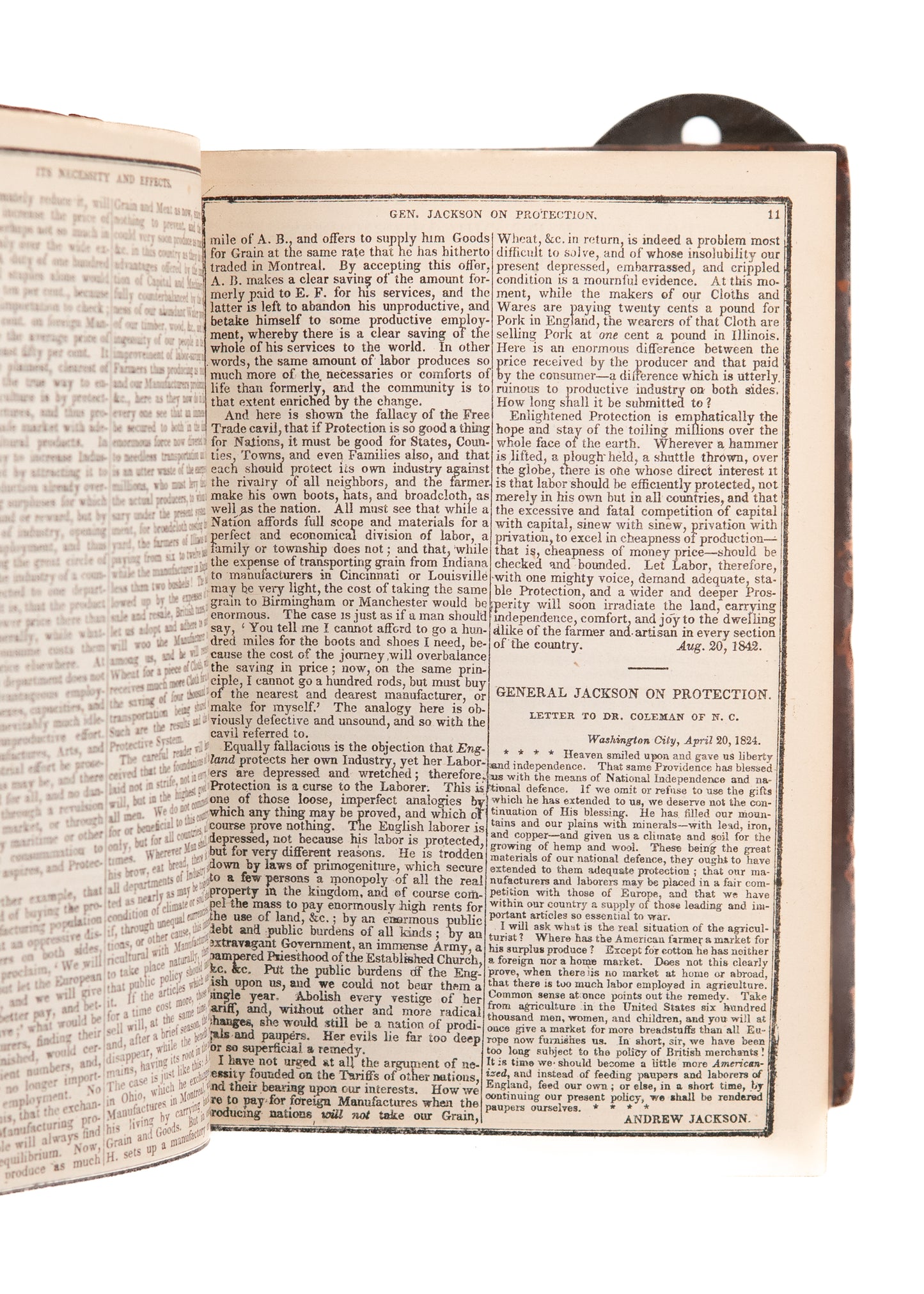 1838-1868 HORACE GREELEY. 31 Years of Anti-Slavery Almanac - Abolitionist's Personal Copy!