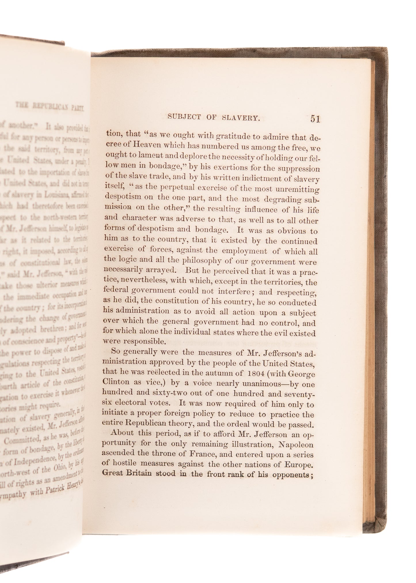 1856 REPUBLICANS & SLAVERY. First Edition of First Campaign Biography for First Republican Presidential Ticket