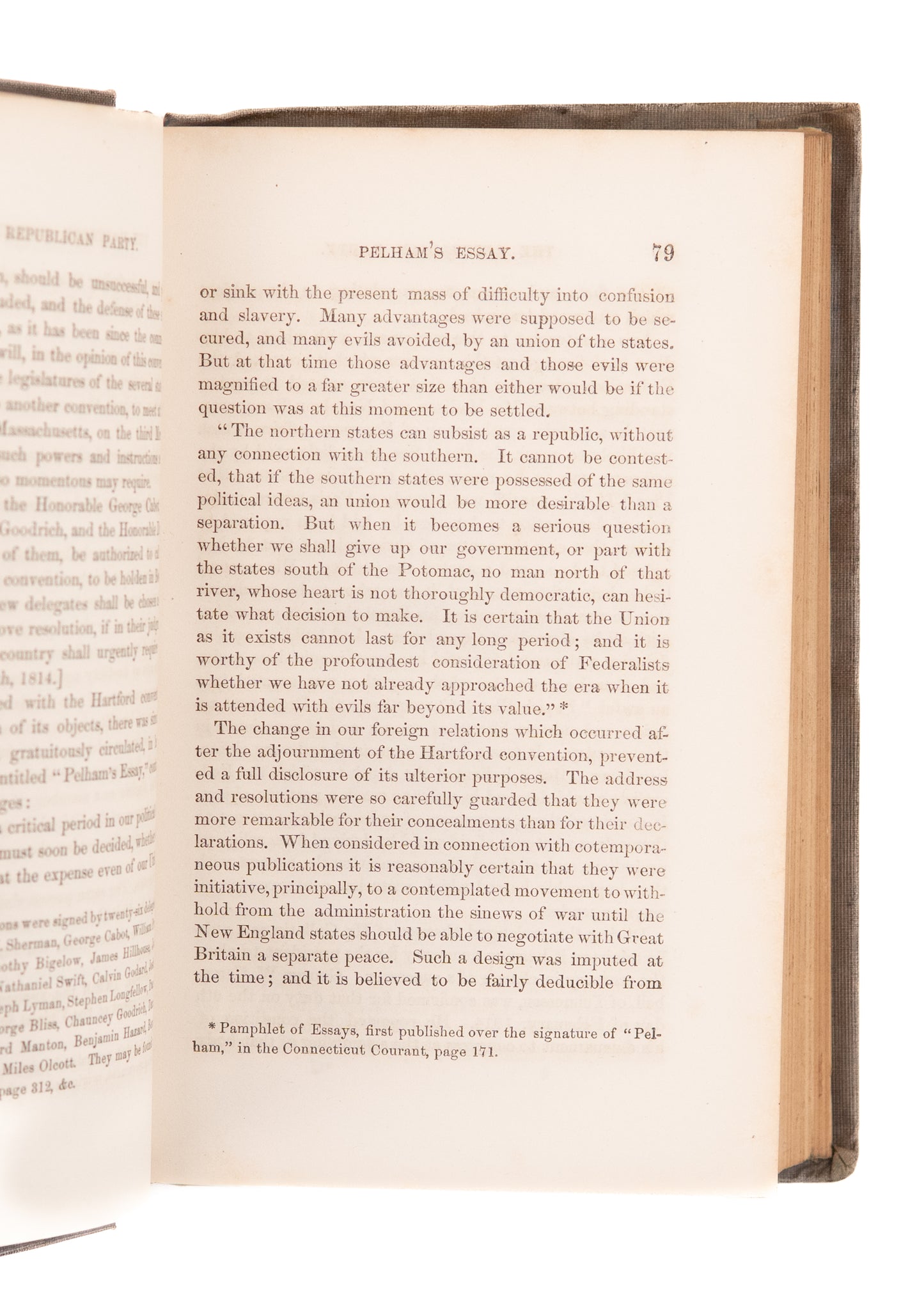 1856 REPUBLICANS & SLAVERY. First Edition of First Campaign Biography for First Republican Presidential Ticket